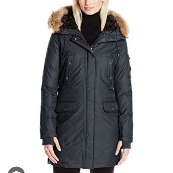 Spiewak Aviation N3-B Parka Womens Real Fur Collar Coat - Picture 1 of 9